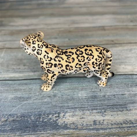 Schleich Jaguar Leopard Male Spotted Cat Animal Figure 2002 Cheetah Ebay