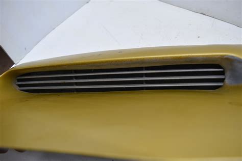 1972 Gran Torino Sport Hood Scoop W Grilles Backing Plates Oem 72 Gts