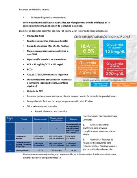 Resumen Para El Examen De Medicina Interna Pdf