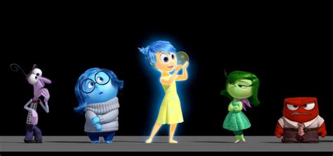 Inside Out Gioia Rabbia Tristezza Paura Disgusto I Sentimenti