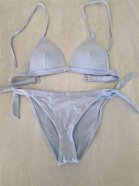TOMMY Hilfiger Bikini Damen blau Bikini donna azzurro Gebraucht in Flurlingen für CHF 15