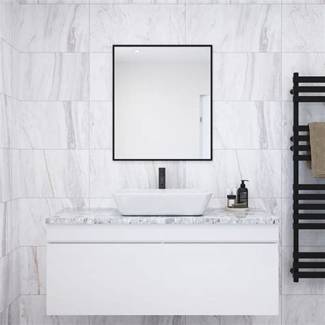 Nuance Small Recess Satnas Marble Tile Waterproof Wall Panel Pack