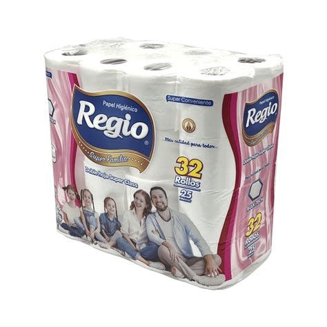 Papel Higi Nico Regio S Per Familia Doble Hoja Rollos M