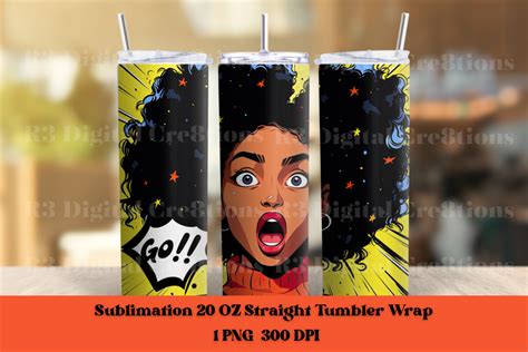 Go Oz Straight Popart Tumbler Wrap Graphic By Cre Tively We Tees