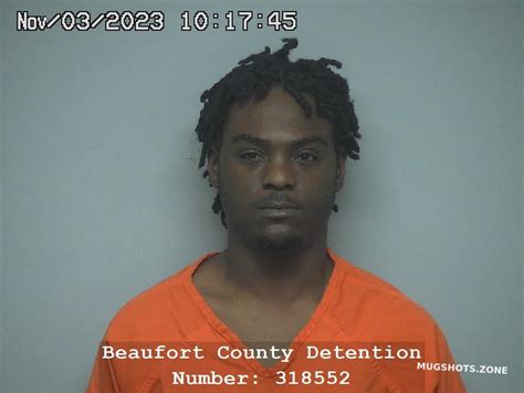 Rogerick Anthony Williams 11 03 2023 Beaufort County Mugshots Zone