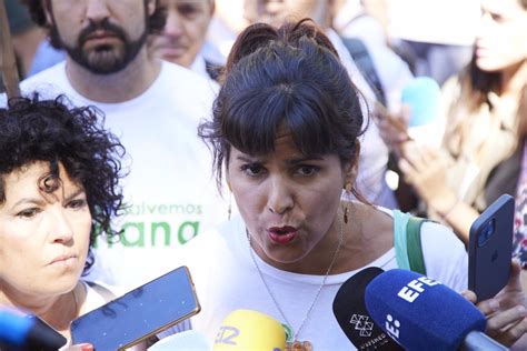 Teresa Rodríguez urge a que se aclare el responsable político de la