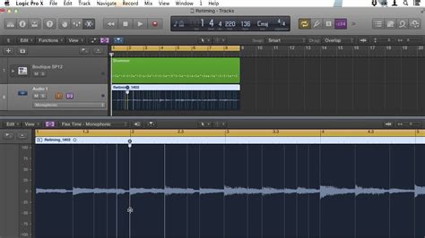 Learn Logic Pro X In 2 Hours Flexing Performance To Fit The Beat