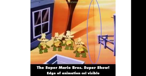 The Super Mario Bros Super Show Tv Mistake Picture Id