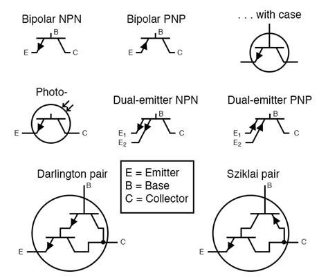 Transistor Circuit Diagram Symbol