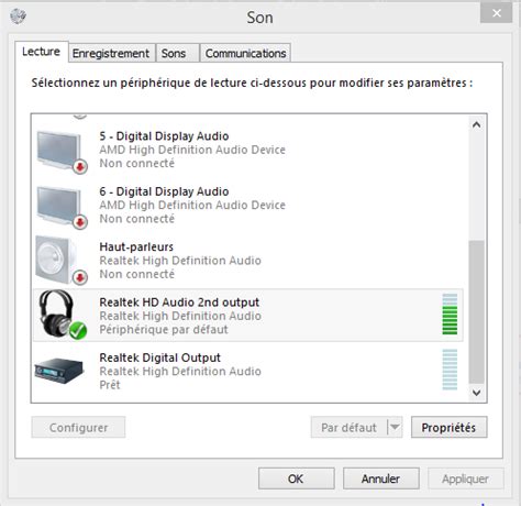 Micro Casque Non Detecte Windows 7