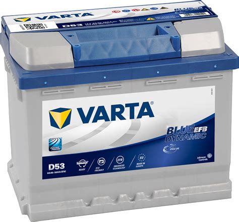 VARTA Blue Dynamic EFB 12V 60Ah D53 Ab 127 61 Preisvergleich Bei