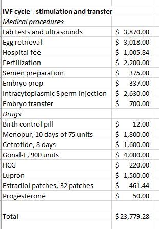 The cost of IVF in New York City – Save My Cents