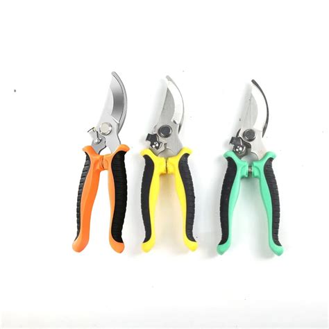 Pruner Garden Scissors Professional Sharp Bypass Pruning Shears Tree Trimmers Secateurs Hand