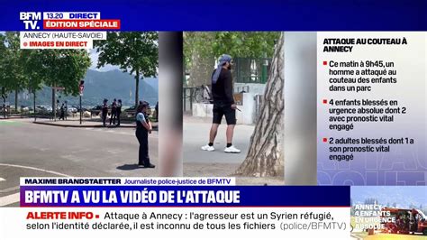 Annecy Une Vid O De L Attaque Au Couteau Qu A Pu Visionner Bfmtv