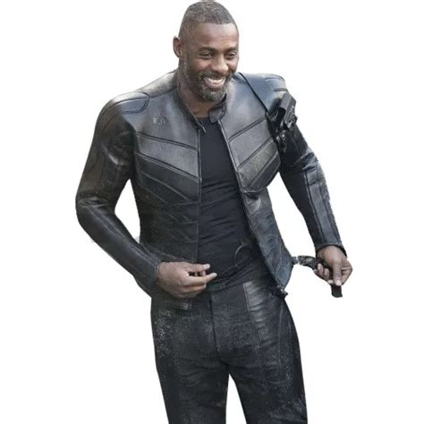 Brixton Black Leather Jacket Idris Elba Hobbs And Shaw Jacket