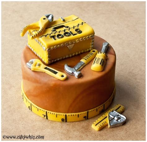 Father's Day Tool Box Cake - CakeWhiz