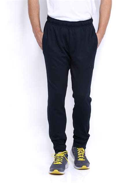 Buy Nike Navy Blue Dri Fit Training Training Track Pants Track Pants