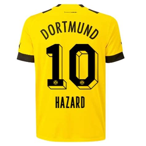 Camisola Bvb Borussia Dortmund Eden Hazard Equipamento