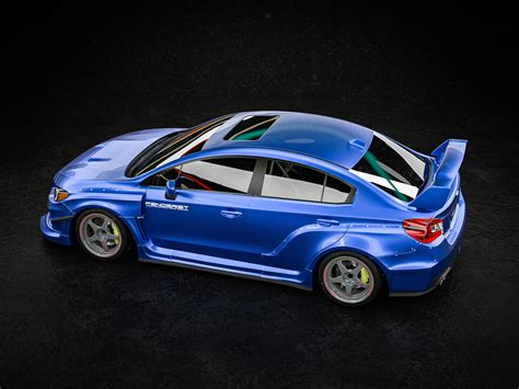 Full Fenderist Spec S Kit Wide Body Kit Subaru Impreza Wrx Sti 14 17