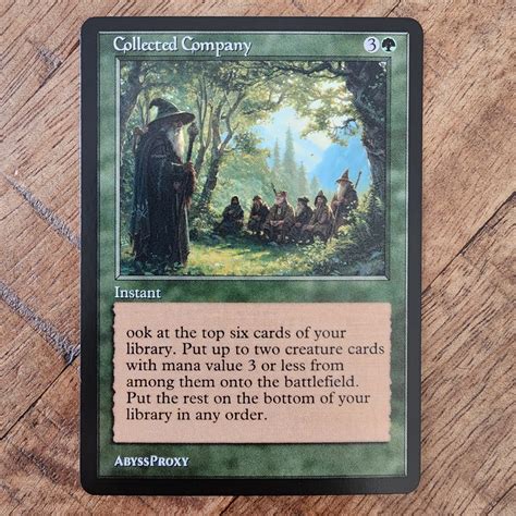 Collected Company A Mtg Proxy Abyss Proxy Shop Enhance Your Commander And Edh Decks With