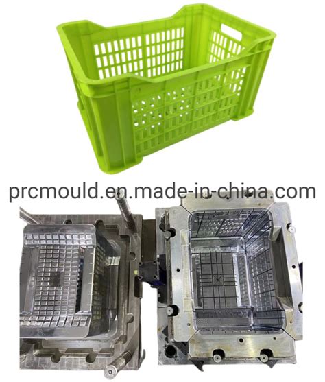 High Quality Of Plastic Injection Vegetables Crate Box Mould Plastic