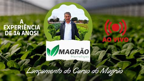 ESTREIA LANÇAMENTO CURSO DO MAGRÃO YouTube