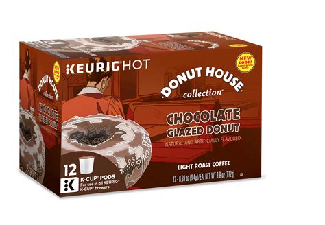 Donut House Collection Keurig Hot Chocolate Glazed Donut K Cups Shop Coffee At H E B