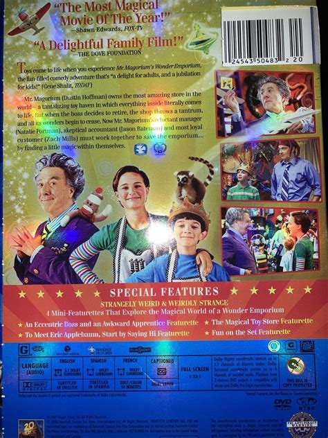 Mr Magoriums Wonder Emporium Dvd 2008 Full Frame 24543504832 Ebay