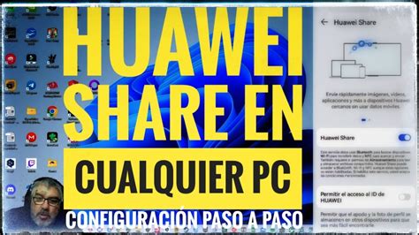 Cómo usar HUAWEI SHARE EN CUALQUIER PC con Windows 11 o Windows 10