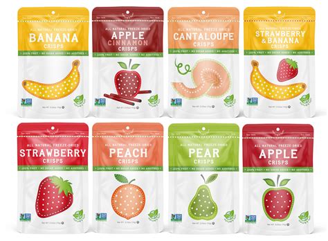 Natures Turn Freeze Dried Fruit Crisps Variety Pack 8 Pack 0 53oz