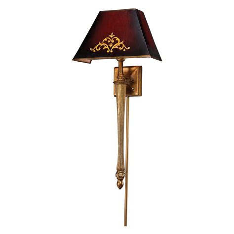 Elk Lighting Torch Sconces Wall Sconce 260041 Wallchiere Gold Leaf