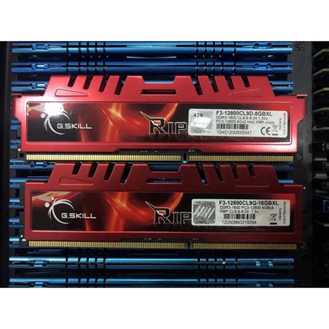 Ram Pc MÁy BÀn Ddr3 4gb Bus 1600 Gskill TẢn NhiỆt Hàng Tháo Máy Bảo