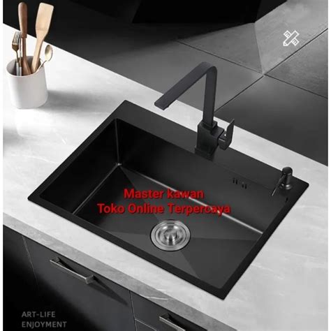 Jual Paket Lengkap Kitchen Sink Inobe Black Sink Inobe Hitam