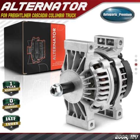 New Alternator For Freightliner Cascadia Columbia Coronado Si A