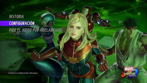 Marvel Vs Capcom Infinite Demo En Espa Ol Modo Historia Youtube