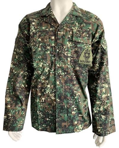 Philippines Army Marine Digital Camouflage Military Uniform