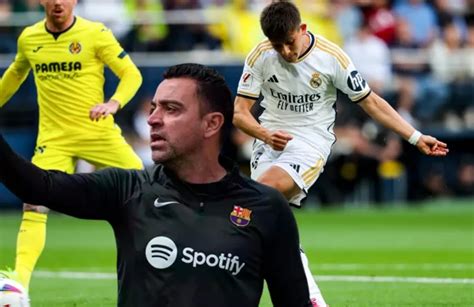 La respuesta de Xavi cuando se enteró del doblete de Arda Güler Ese