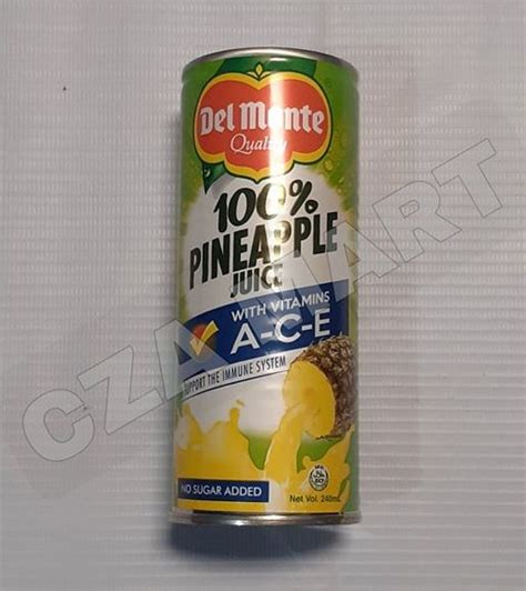 Del Monte Pineapple Juice With Vitamins A C E Ml Can Lazada Ph