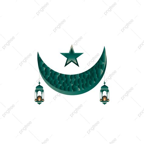 Diseño De Linterna Islámica De Ramadán Con Luna Png Eid Muharram