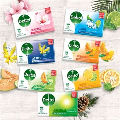 Dettol Antibacterial Body Soap Bar X Gm Assorted Shopee