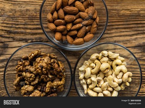 Almond Walnut Cashew Image And Photo Free Trial Bigstock