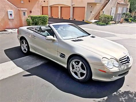 2003 Mercedes Sl 500 Designo Edition Convertible For Sale