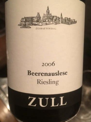 2017 Zull Beerenauslese Riesling Vivino United States