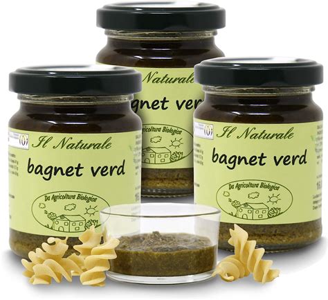 Carioni Food Health Salsa Verde Piemontese Bio Bagnetto Verde O