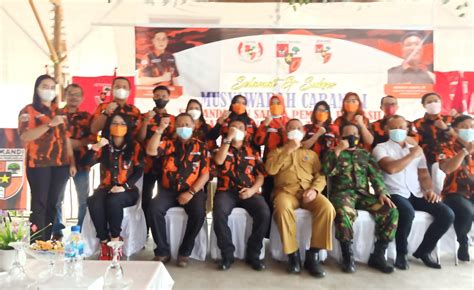 Srikandi Dan SAPMA MPC Pemuda Pancasila Kapuas Gelar Muscab