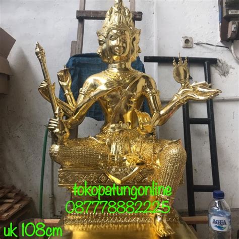 Jual RUMAH TANGGA DEKORASI T2225 PATUNG BUDDHA THAILAND SI BIN HUT ...