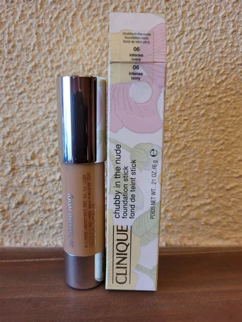 Clinique Chubby In The Nude Foundation Stick Full Size New In The Box