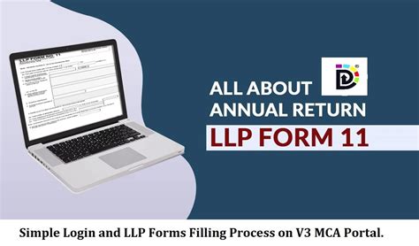 Simple Login And Llp Forms Filling Process On V Mca Portal