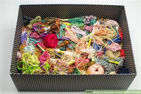 How to Do Something Your Don Know: How to Organize Cross Stitch Thread