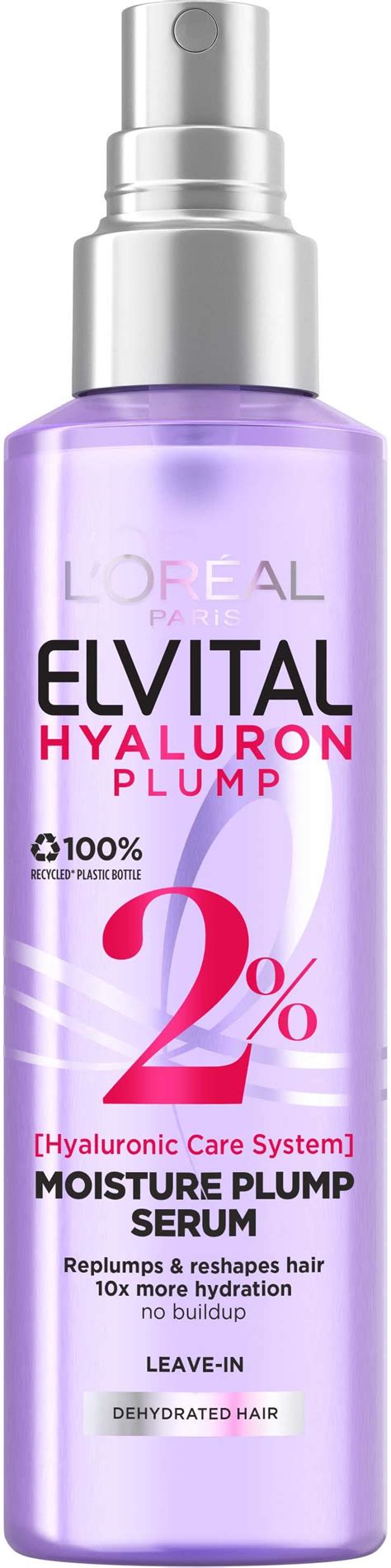 Loreal Paris Elvital Hyaluron Plump Leave In Serum For Hair 150 Ml